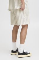 klassische SOLID SDAlaan Herren Shorts mit Label-Detail Freizeitshorts 21108633-114201 Weiß