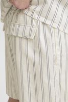 klassische SOLID SDAlaan Herren Shorts mit Label-Detail Freizeitshorts 21108633-114201 Weiß