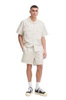 klassische SOLID SDAlaan Herren Shorts mit Label-Detail Freizeitshorts 21108633-114201 Weiß