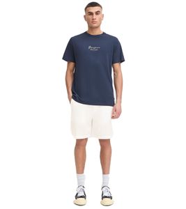 klassische SOLID SDLiam Seersucker Herren Shorts mit Label-Detail Freizeitshorts 21108637-114201 Weiß