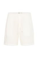 klassische SOLID SDLiam Seersucker Herren Shorts mit Label-Detail Freizeitshorts 21108637-114201 Weiß