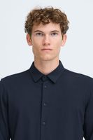 classic CASUAL FRIDAY CFFolke LS men's business shirt with button placket long-sleeve shirt 20505638-194013 Blue