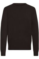 klassischer CASUAL FRIDAY CFHeine Herren Grobstrickpullover mit Label-Detail Strickpullover 20505605-193911 Braun