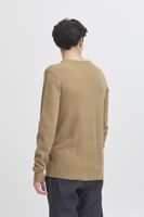 classico CASUAL FRIDAY CFHeine uomo maglione in maglia grossa con dettaglio label maglione in maglia 20505605-1713121 Beige