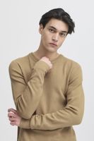 classico CASUAL FRIDAY CFHeine uomo maglione in maglia grossa con dettaglio label maglione in maglia 20505605-1713121 Beige