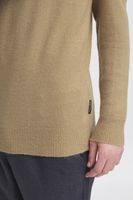 classico CASUAL FRIDAY CFHeine uomo maglione in maglia grossa con dettaglio label maglione in maglia 20505605-1713121 Beige