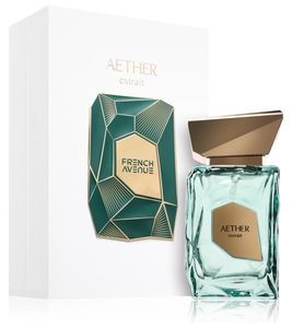 Modernes FRENCH AVENUE Aether Herren Eau de Parfum aromatisch-holziger Körper-Duft Parfüm Grün
