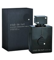 ARMAF Club De Nuit Intense Eau de Parfum Uomo, Fragranza Corpo Fruttata e Affumicata, 105 ml, Nero