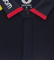 Oracle Red Bull Racing Formel 1 F1 Team 2024 Damen Polo-Shirt mit Sponsorenlogos Sport-Shirt 701231007 001 Navy