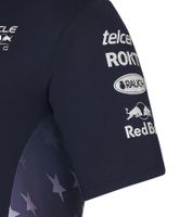 Polo Femme Oracle Red Bull Racing 2024 Formule 1 F1 Édition US - Logos des Sponsors - 701231029 001 Bleu Marine