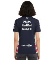 Polo Femme Oracle Red Bull Racing 2024 Formule 1 F1 Édition US - Logos des Sponsors - 701231029 001 Bleu Marine