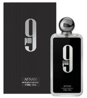 AFNAN 9 PM Eau de Parfum Homme Oriental Vanille 100ml Noir