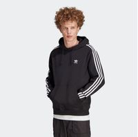 Markante adidas 3-Stripes Hoodie Herren Hoodie mit Kapuze Kapuzenpullover IM2088-00007 Schwarz