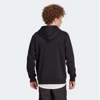 Markante adidas 3-Stripes Hoodie Herren Hoodie mit Kapuze Kapuzenpullover IM2088-00007 Schwarz