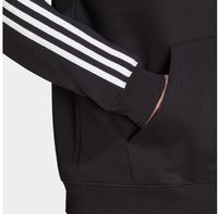Markante adidas 3-Stripes Hoodie Herren Hoodie mit Kapuze Kapuzenpullover IM2088-00007 Schwarz