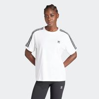 Casual adidas 3-Stripes women's T-shirt in Originals look Basic IR8051-00220 White