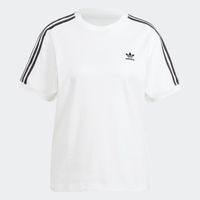Casual adidas 3-Stripes women's T-shirt in Originals look Basic IR8051-00220 White