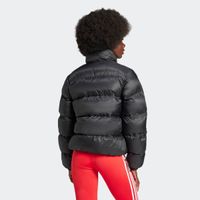 Moderne adidas Short Puffer Damen Jacke mit wärmendem Design Steppjacke JD0420-00007 Schwarz