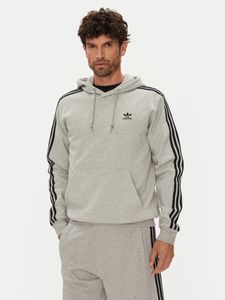 Moderne adidas 3-Stripes Hoody Herren Hoodie JY1376-22244 Grau