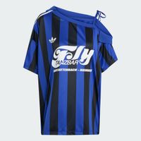 T-shirt sportiva da donna Adidas con spalle scoperte KD2278-22463 Blu