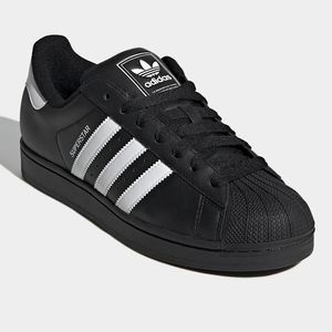 Trendige adidas Superstar II Unisex Sneaker JI0079-16717 Schwarz