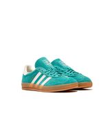Bequeme adidas Gazelle Indoor Herren Sneaker JQ8391-22970 Türkis