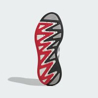 Sporty adidas Adizero Aruku Unisex Sneakers JR1611-15566 White/Red