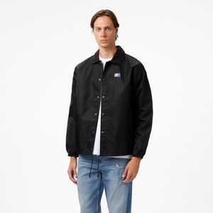Sportliche Vans Torrey Nylon Coaches Jacket Herren Jacke VN000P73-00826 Schwarz