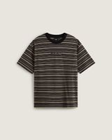 Moderne Vans Cameron Stripe SS Knit Herren T-Shirt VN000P8M-12761 Braun
