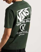 Trendige Vans Stacked Hi SS Tee Herren T-Shirt VN000PEW-21631 Grün