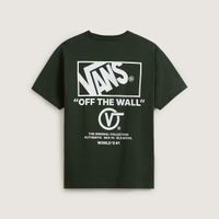 Trendige Vans Stacked Hi SS Tee Herren T-Shirt VN000PEW-21631 Grün