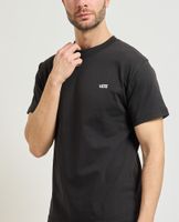 Moderne Vans LEFT CHEST SS Herren T-Shirt VN000R9X-00007 Schwarz