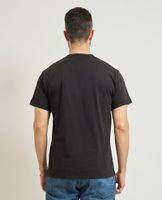 Moderne Vans LEFT CHEST SS Herren T-Shirt VN000R9X-00007 Schwarz