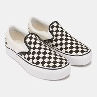Modern Vans Vans Classic Slip-On Platform Unisex Sneakers VN00018E-06086 Black/White