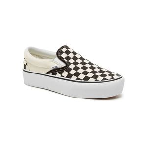 Classic Vans Vans Classic Slip-On Platform Men's Sneakers VN00018E-21635 Black/White