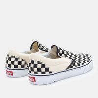 Bequeme Vans Vans Classic Slip-On Schuhe Damen Sneaker VN000EYE-01171 Schwarz/Weiß