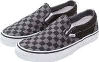 Sportliche Vans Vans Classic Slip-On Schuhe Damen Sneaker VN000EYE-06028 Schwarz/Grau