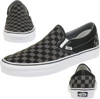 Sportliche Vans Vans Classic Slip-On Schuhe Damen Sneaker VN000EYE-06028 Schwarz/Grau