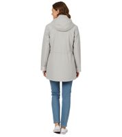 Timeless Wedolina Linda Women's Transitional Jacket, Short Coat with Detachable Hood, Sporty Spring Jacket 6556620 Gray