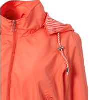 Timeless Wedolina Linda Women's Transitional Jacket, Short Coat with Detachable Hood, Sporty Spring Jacket 12210824 Peach-Orange