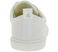 leichte GROUNDIES Barfußschuhe La Paz Damen Low-Top Mesh-Sneaker mit TrueSense Sohle nachhaltige und vegane Schnür-Schuhe GND-130264-02 Weiß