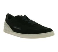 urbane GROUNDIES Barfußschuhe Zurich Damen Low-Top Echtleder Sneaker mit TrueSense Sohle GND-170260-01 Schwarz