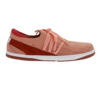 flexible GROUNDIES Barfußschuhe Osaka Damen Low-Top Low-Top Sneaker mit TrueSense Sohle Schnür-Schuhe GND-180262-08 Rot