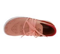 flexible GROUNDIES Barfußschuhe Osaka Damen Low-Top Low-Top Sneaker mit TrueSense Sohle Schnür-Schuhe GND-180262-08 Rot