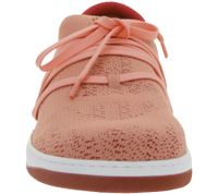 flexible GROUNDIES Barfußschuhe Osaka Damen Low-Top Low-Top Sneaker mit TrueSense Sohle Schnür-Schuhe GND-180262-08 Rot