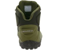 wasserdichte GROUNDIES Barfußschuhe All Terrain High 2.0 Unisex High -Top Hiking Sneaker mit TrueSense Sohle GND-130258-38 Braun