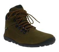 Chaussures minimalistes imperméables GROUNDIES Portland pour femme, bottes de randonnée en cuir véritable avec semelle TrueSense, GND-110254-04, marron