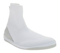 Baskets montantes GROUNDIES Kobe pour femme, semelle TrueSense, modèle slip-on GND-180261-02 Blanc