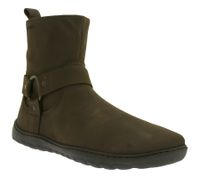 markante GROUNDIES Barfußschuhe Phoenix 2.0 Damen Echtleder Stiefelette mit TrueSense Sohle GND-110283-04 Braun
