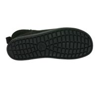 Bottines basses Groundies Cozy Boot Low pour femme, doublées, en cuir véritable avec semelle TrueSense®, noires (GND-120236-01)